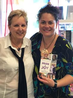 Reading with Maori MP Louisa Wall, Auckland Pride Festival